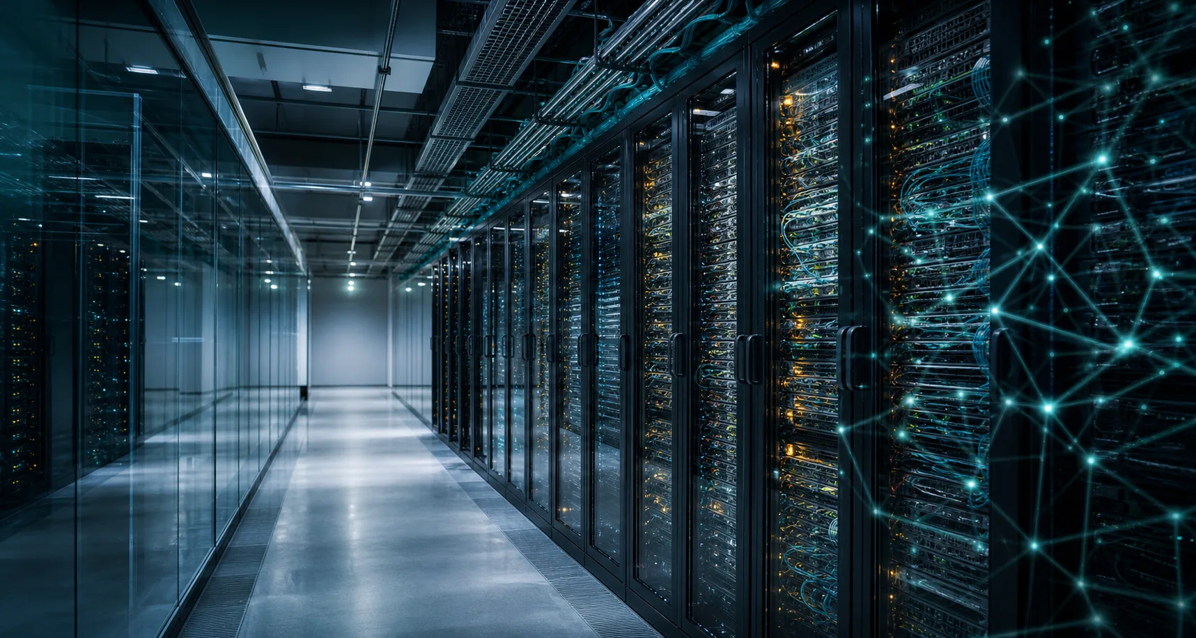 Enterprise technology infrastructure with connected systems